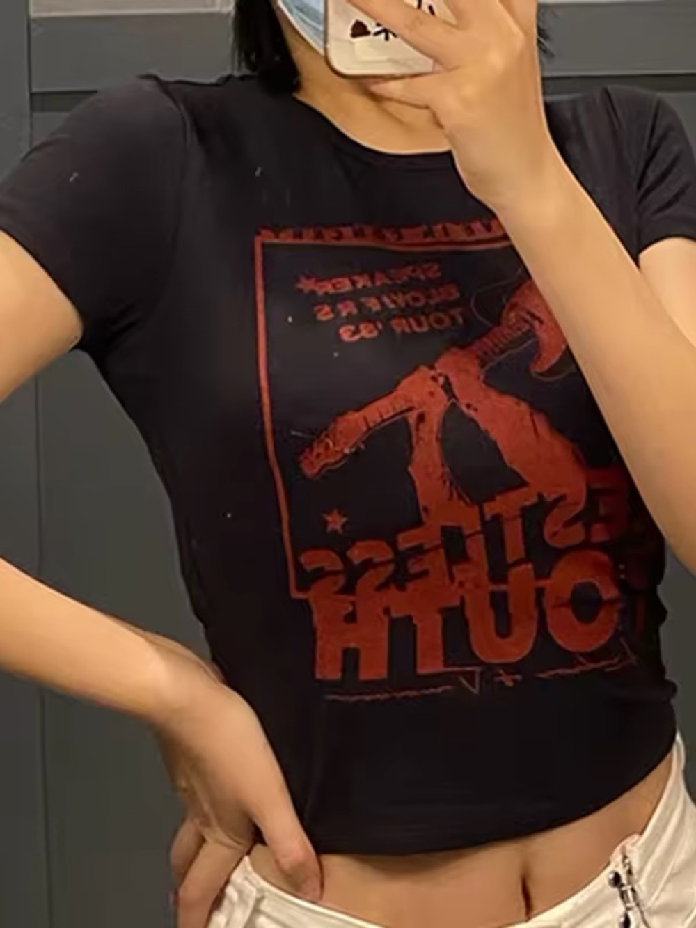 Hollister Graphic Baby Tee - Picture 3 of 6